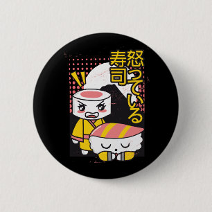 Chapa Redonda De 5 Cm Gracioso diseño de Personalizado de luchadores de 