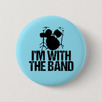 Gracioso Drummer estoy con los tambores de banda