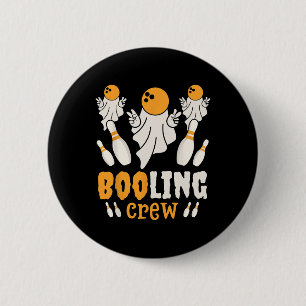Chapa Redonda De 5 Cm Gracioso fantasma Boo Booling Lover Lazy Halloween