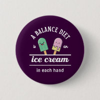 Gracioso Ice Cream Diet Cita Verano Caliente