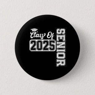 Chapa Redonda De 5 Cm Graduación de Cl de último año de 2025 2025 Regres