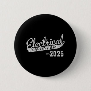 Chapa Redonda De 5 Cm Graduación de ingeniero eléctrico 2025