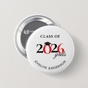Chapa Redonda De 5 Cm Graduado de la promoción de 2026