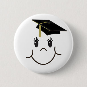 Chapa Redonda De 5 Cm Graduado feliz