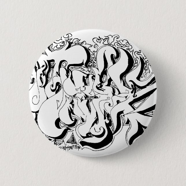 Chapa Redonda De 5 Cm Gráfico de porcentaje (Anverso)