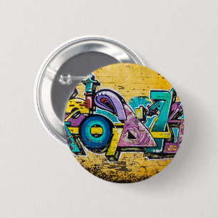 Chapa Redonda De 5 Cm Grafiti, Grundarfjordur, Islandia