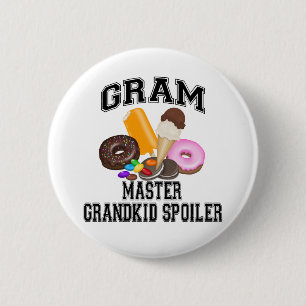 Chapa Redonda De 5 Cm Gram Nieto Spoiler Gram