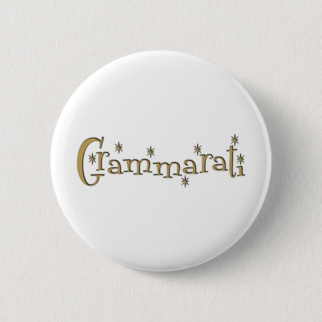 Chapa Redonda De 5 Cm Grammaratti (Anverso)