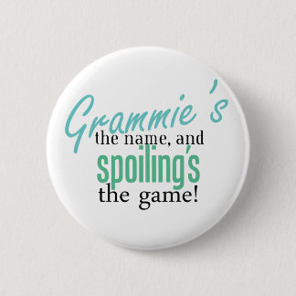 Chapa Redonda De 5 Cm Grammie' s el nombre, y Spoiling' s el G
