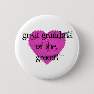 Chapa Redonda De 5 Cm Gran Abuela del Groom