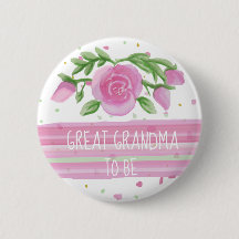 Gran Abuela Para Ser Rosas De Acuarela Baby Shower
