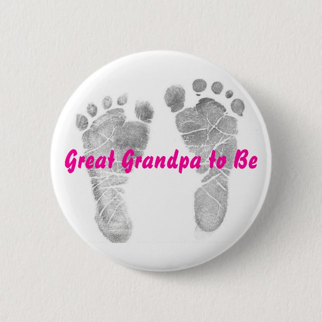 Chapa Redonda De 5 Cm Gran abuelo a ser (Anverso)