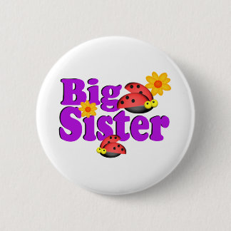 Chapa Redonda De 5 Cm Gran Hermana Ladybug