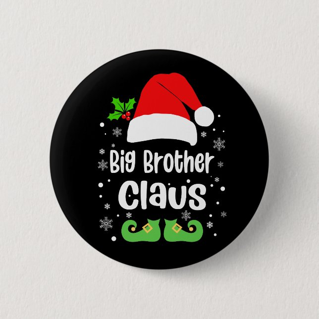 Chapa Redonda De 5 Cm Gran Hermano Funny Claus Elf (Anverso)