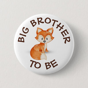 Chapa Redonda De 5 Cm Gran Hermano para ser el Baby Shower de los animal