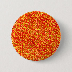 Chapa Redonda De 5 Cm Gran patrón de pizza