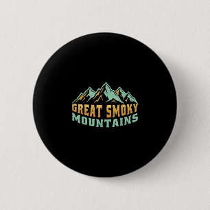 Chapa Redonda De 5 Cm Gran sendero montañoso Tennessee norte