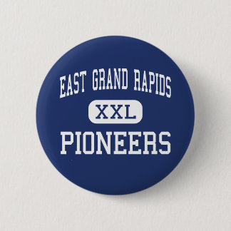 Chapa Redonda De 5 Cm Grand Rapids del este - pioneros - alto - Grand