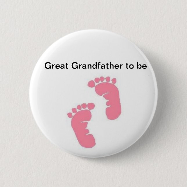 Chapa Redonda De 5 Cm Grande - abuelo a ser (Anverso)