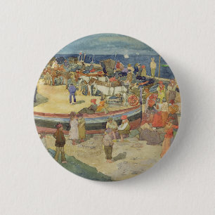 Chapa Redonda De 5 Cm Grande puerto deportivo, Capri