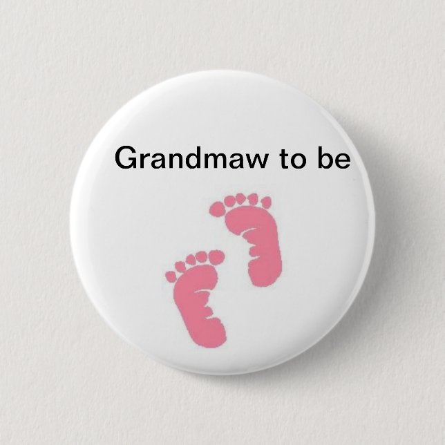 Chapa Redonda De 5 Cm Grandmaw a ser (Anverso)