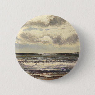 Chapa Redonda De 5 Cm Granero sobre las arenas