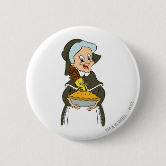 Chapa Redonda De 5 Cm Granja y tubo TWEETY™