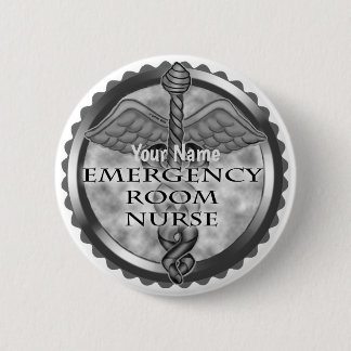 Chapa Redonda De 5 Cm Gray ER Nurse