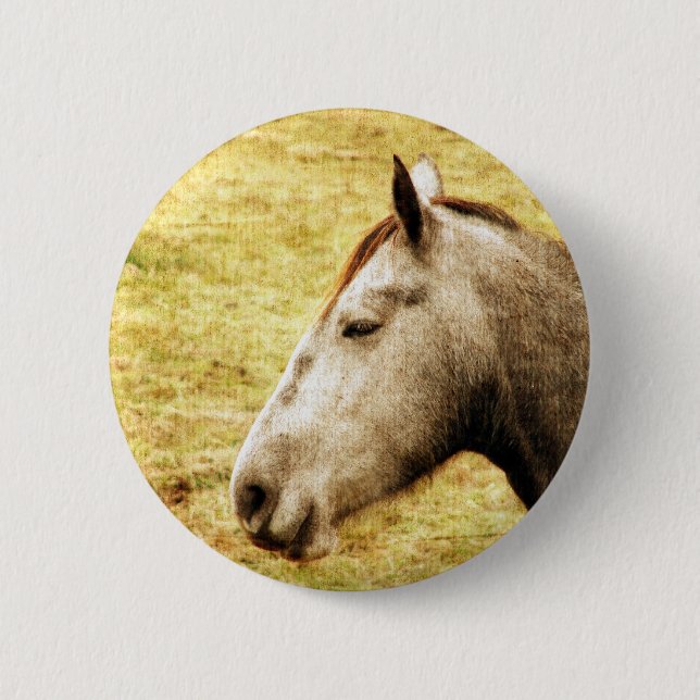 Chapa Redonda De 5 Cm Gray Mare (Anverso)