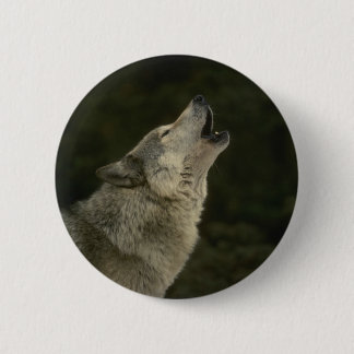 Chapa Redonda De 5 Cm Gray Wolf