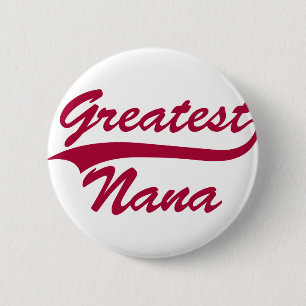 Chapa Redonda De 5 Cm Greatest Nana
