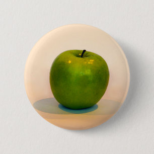 Chapa Redonda De 5 Cm Green Apple Trio