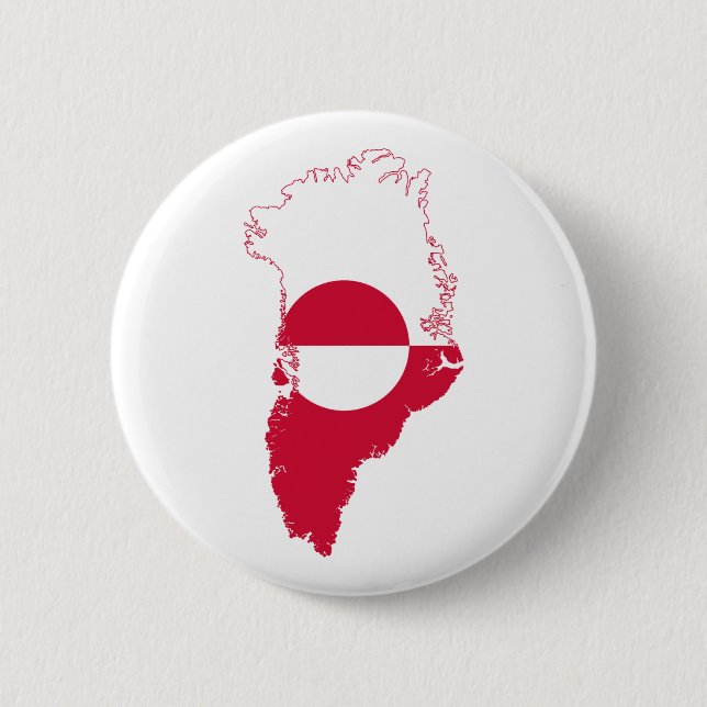 Chapa Redonda De 5 Cm Greenland- flag in country T-Shirt (Anverso)