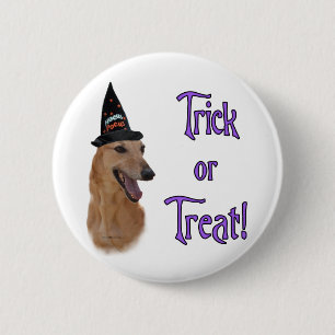 Chapa Redonda De 5 Cm Greyhound (rojo) Trick