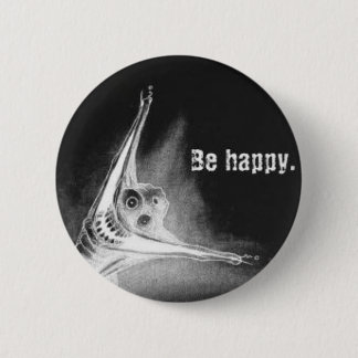 Chapa Redonda De 5 Cm Grinsen invertido