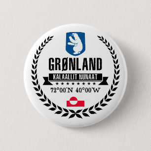 Chapa Redonda De 5 Cm Groenlandia