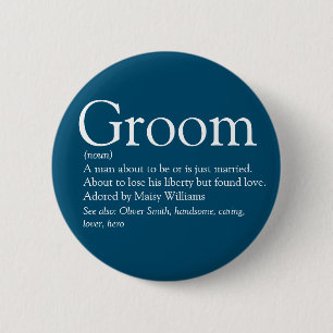 Chapa Redonda De 5 Cm Groom Definition, Stag Bachelor Party, Boda