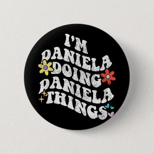 Chapa Redonda De 5 Cm Groovy Im Daniela Haciendo a Daniela Cosas Gracios