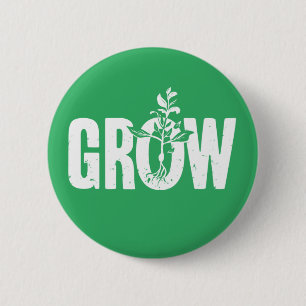Chapa Redonda De 5 Cm Growth