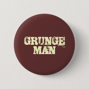 Chapa Redonda De 5 Cm Grunge Man