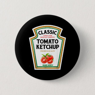 Chapa Redonda De 5 Cm Grupo de disfraz de Halloween de Chup Rojo DIY