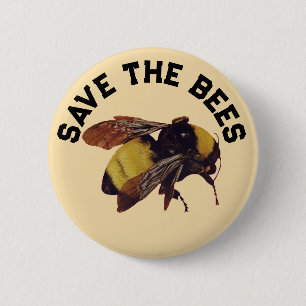 CHAPA REDONDA DE 5 CM GUARDAR LA BADGE DE LAS ABEJAS