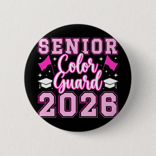Chapa Redonda De 5 Cm Guardia de Color Senior 2026 Cl De 2026 Guardia de
