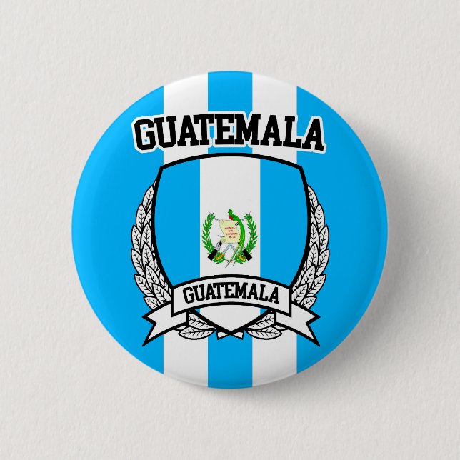 Chapa Redonda De 5 Cm Guatemala (Anverso)