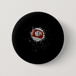 Chapa Redonda De 5 Cm Guay 15-ball Quince Pool Billiards Paint Splatter