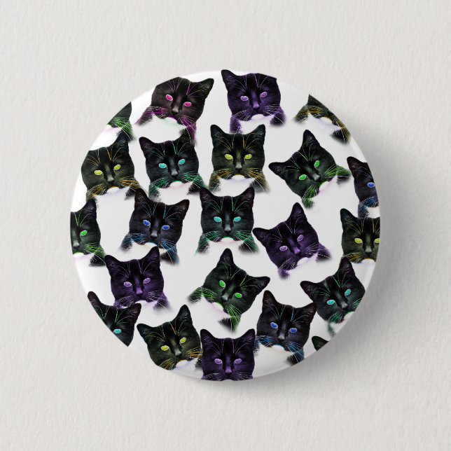 Chapa Redonda De 5 Cm Guay Cats (Anverso)