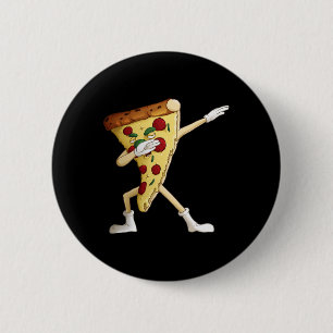 Chapa Redonda De 5 Cm Guay Dabbing Pizza Funny Pie Italiano Baile de Hip