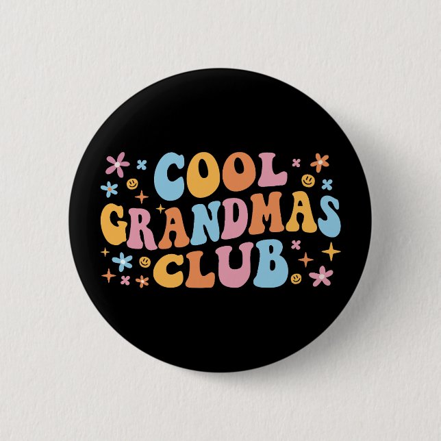 Chapa Redonda De 5 Cm Guay Grandmas Club III (Anverso)