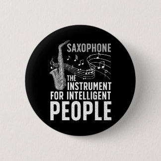 Chapa Redonda De 5 Cm Guay Saxofón Art Para Sax Saxofhone Player