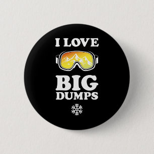 Chapa Redonda De 5 Cm Guay Snowboard - Me encanta el Tee de los grandes